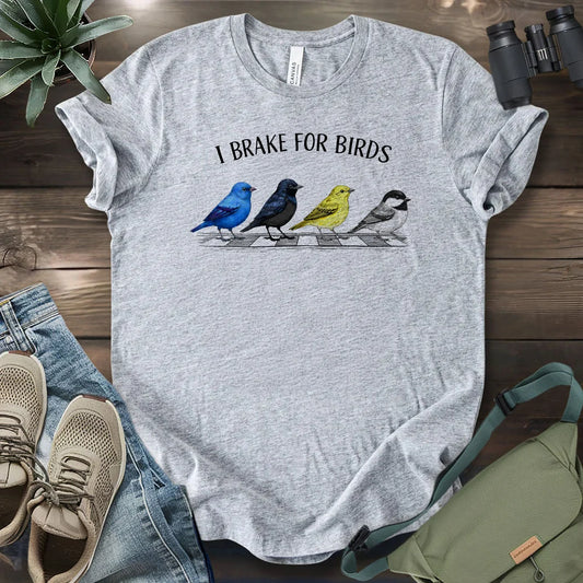 Brake For Birds T-shirt