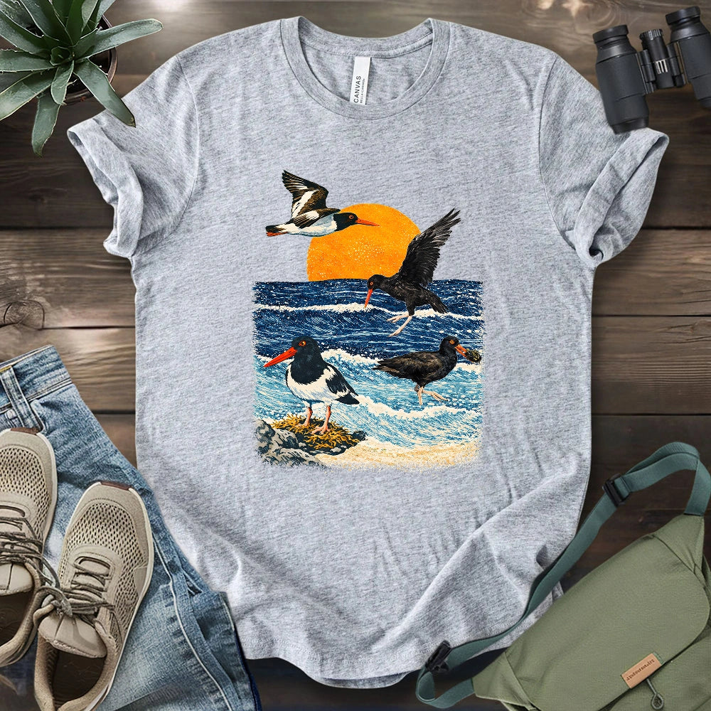 Coastal Oystercatchers T-shirt
