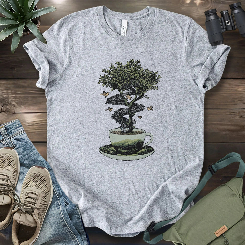Coffee Tree Attract Birds T-shirt
