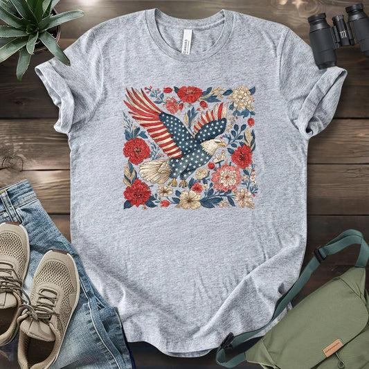 Eagle Of 4th Of July T-shirt