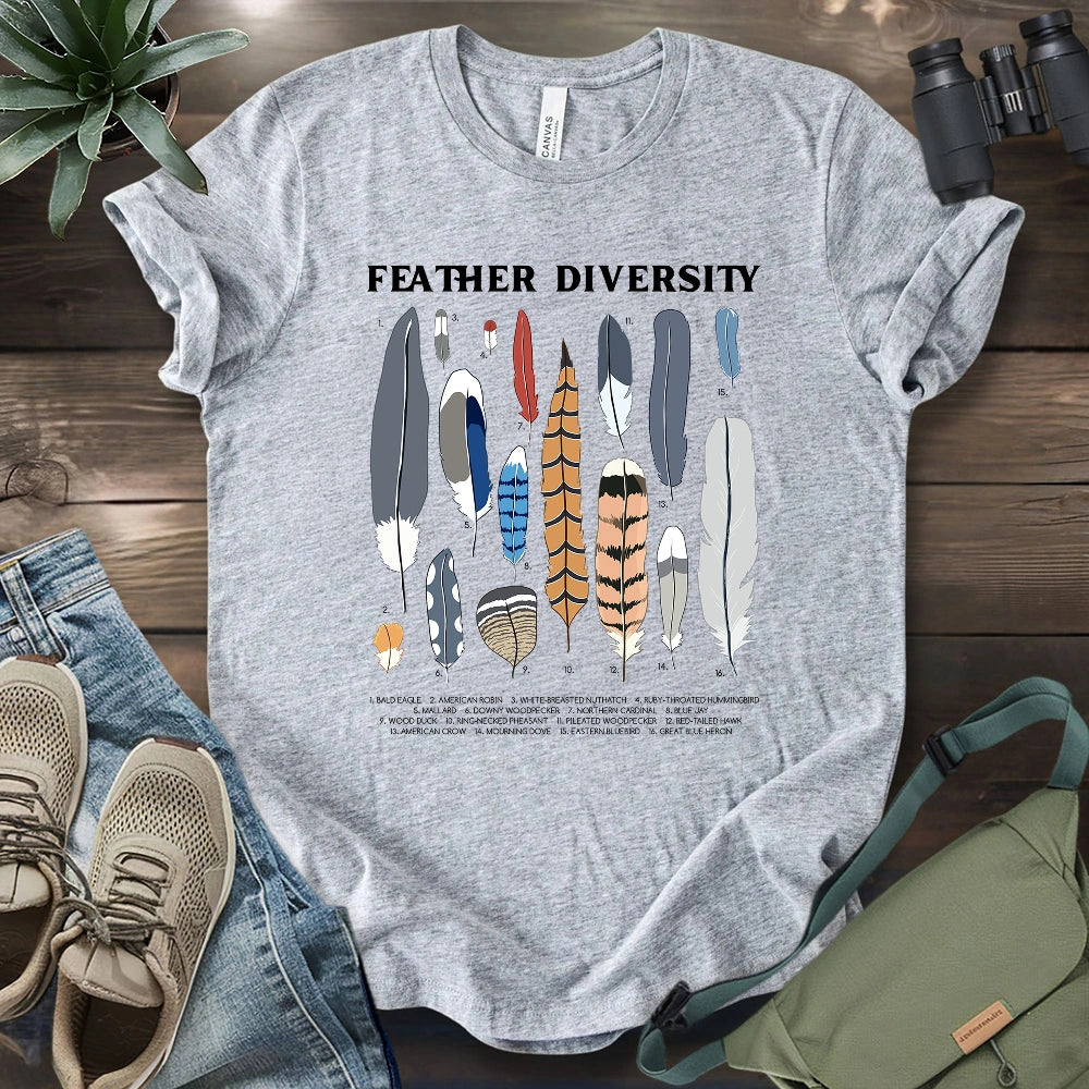 Feather Diversity T-shirt