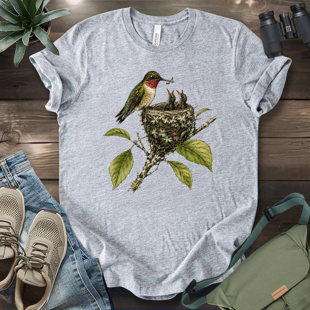 Feeding The Humming Birds T-shirt