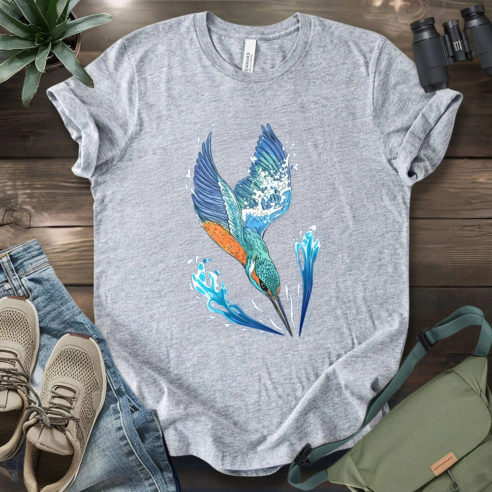 Kingfisher Diving T-shirt
