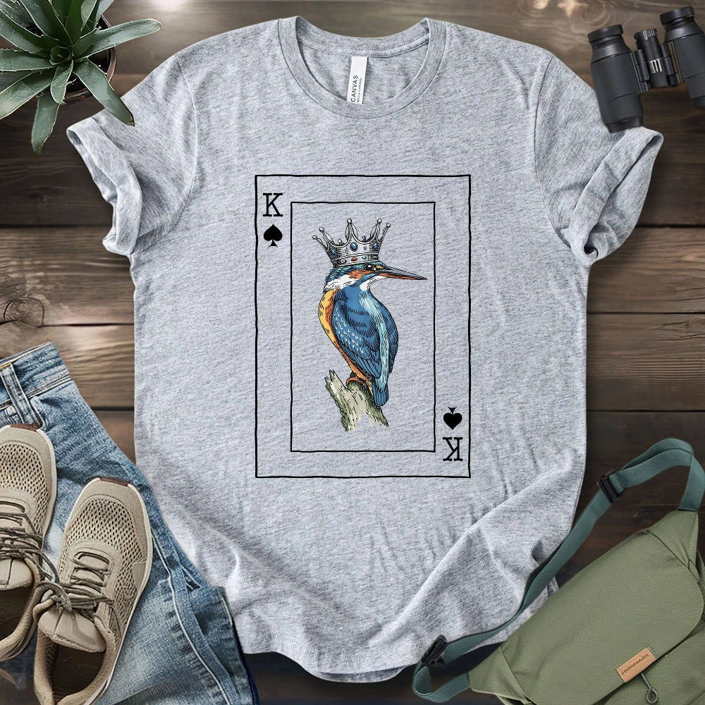 Kingfisher of Spades T-shirt