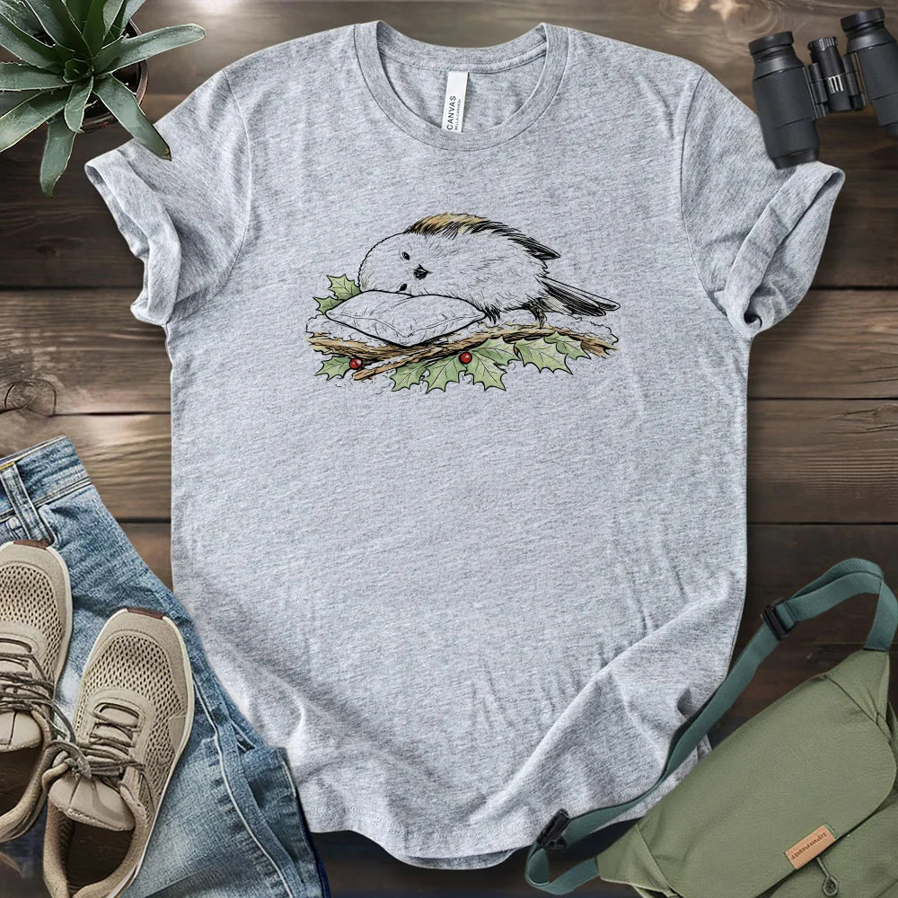 Long-tailed tit Sleeping Beauty T-shirt
