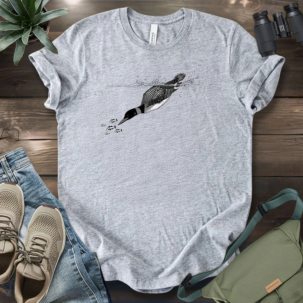 Loon On The Hunt T-shirt