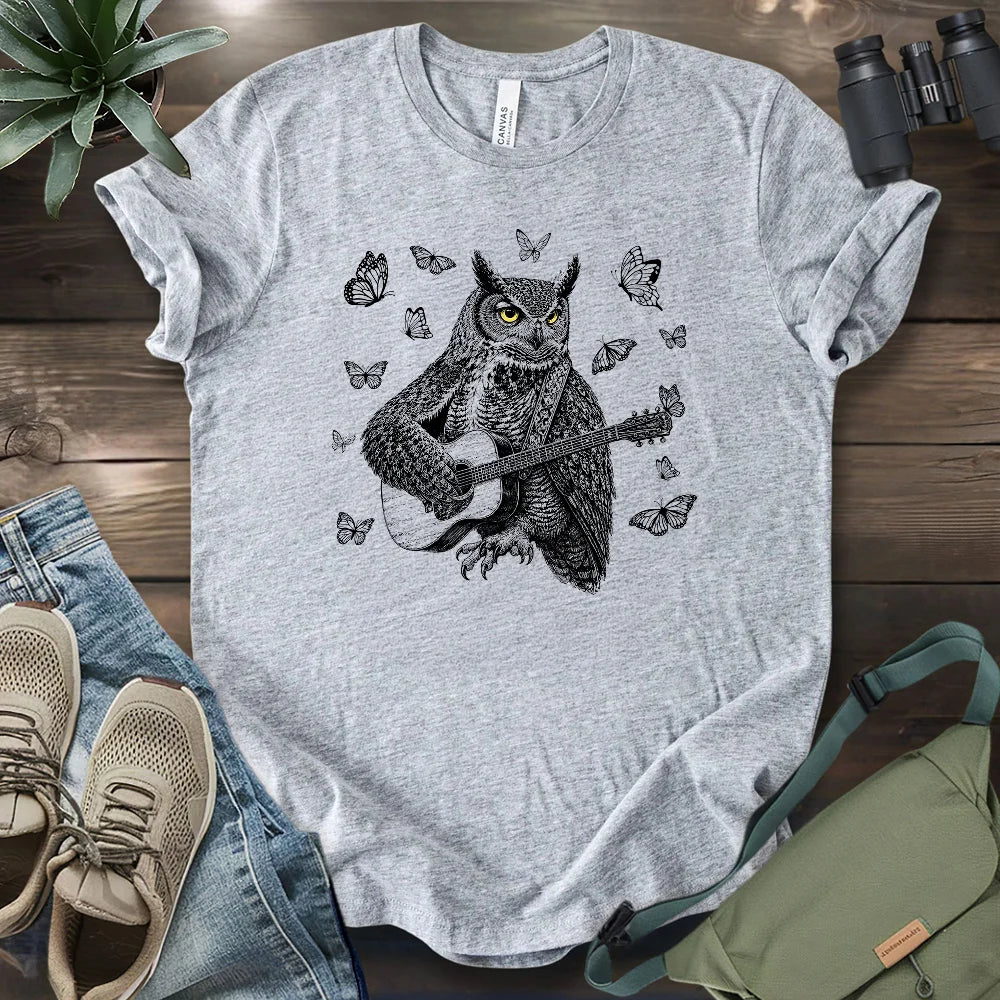 Owl Artist T-shirt