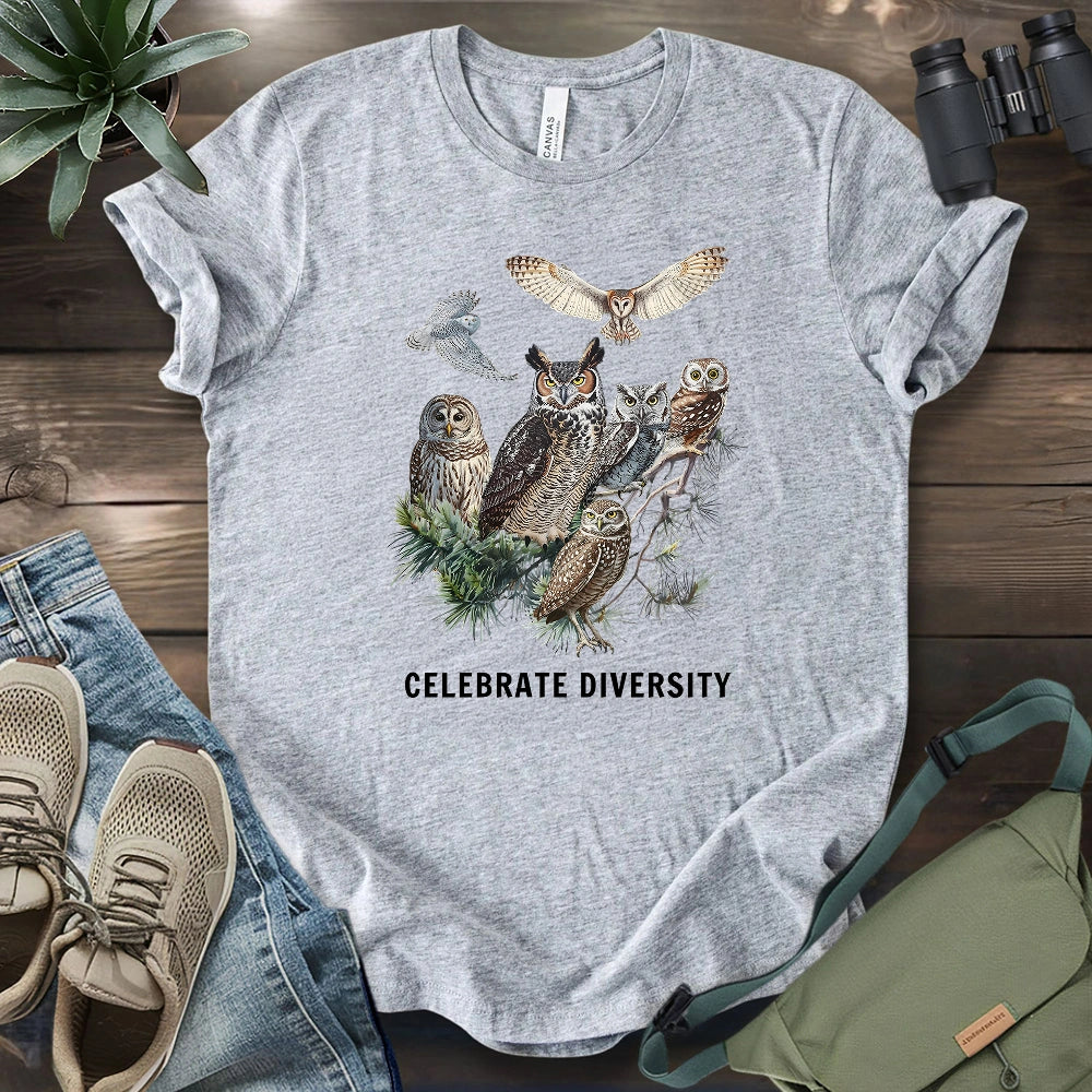 Owl Diversity T-shirt