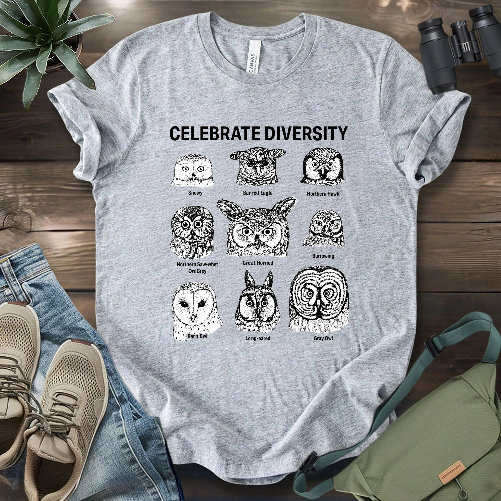 Owl Profiles T-shirt