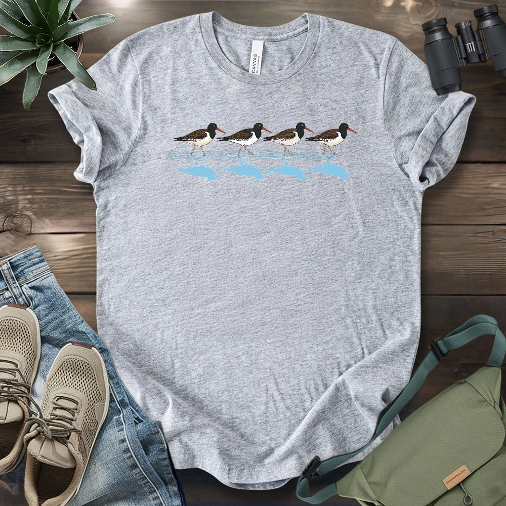 Oystercatchers Walking T-shirt