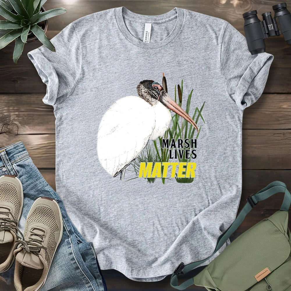 Protect Wood Stork T-shirt