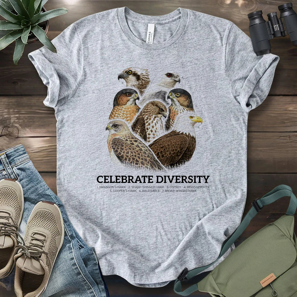 Raptor Diversity T-shirt