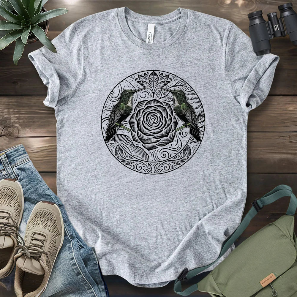 Symmetry in Bloom T-shirt