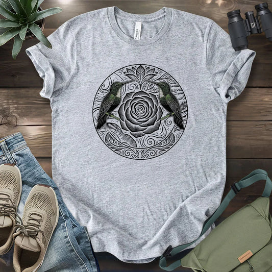Symmetry in Bloom T-shirt