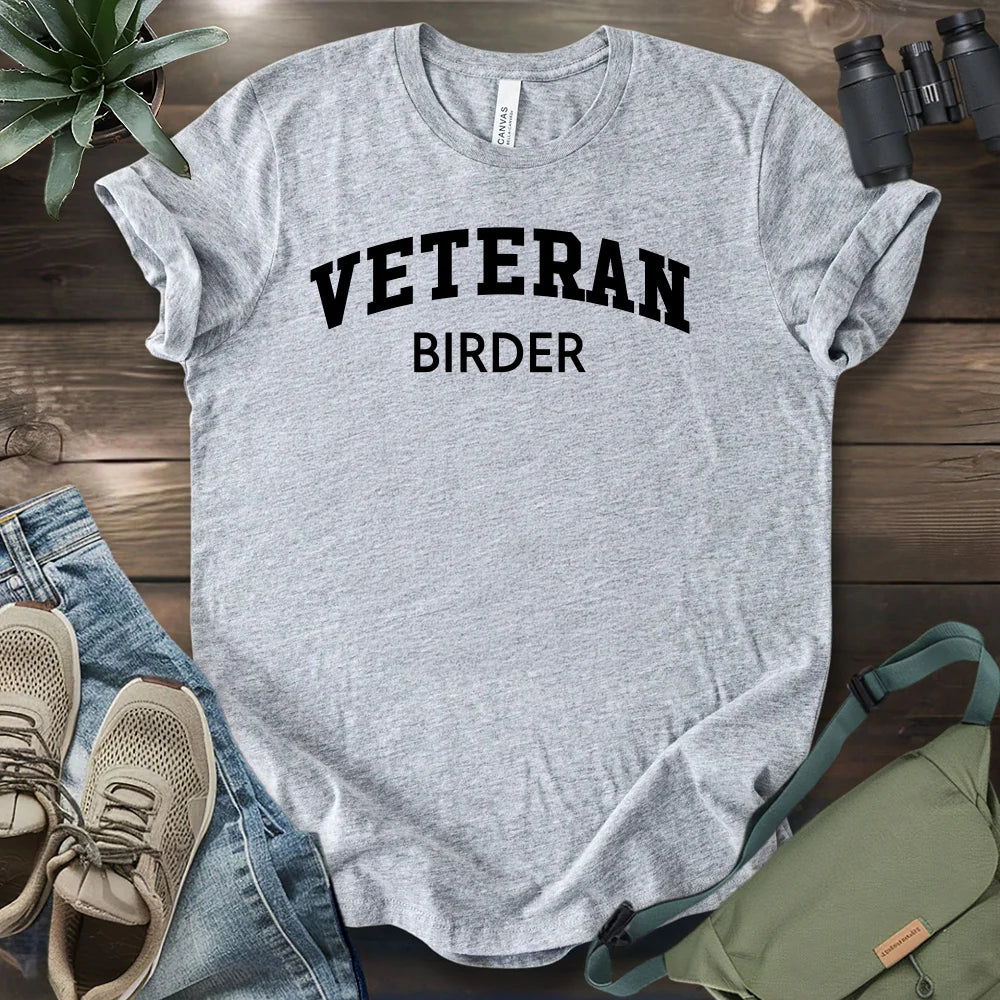 Veteran Birder T-shirt