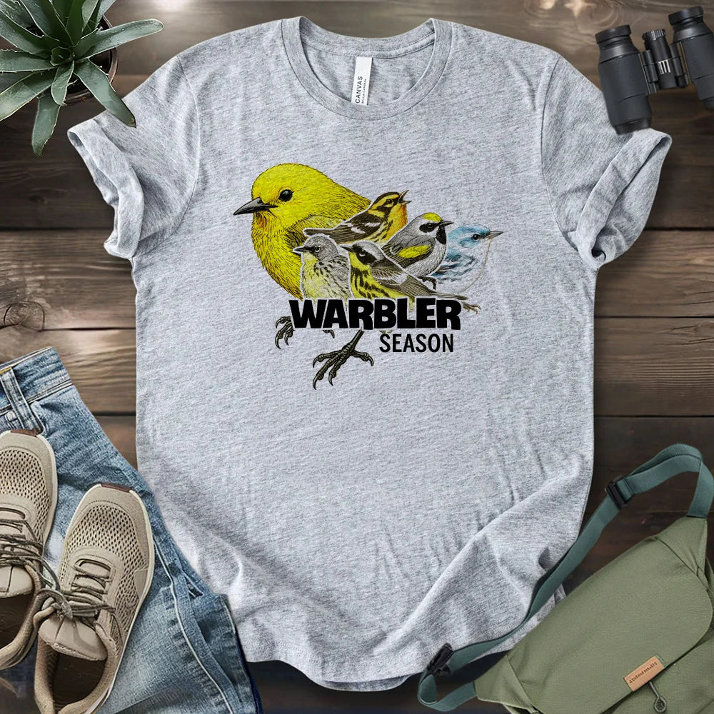 Warbler Season Coming T-shirt