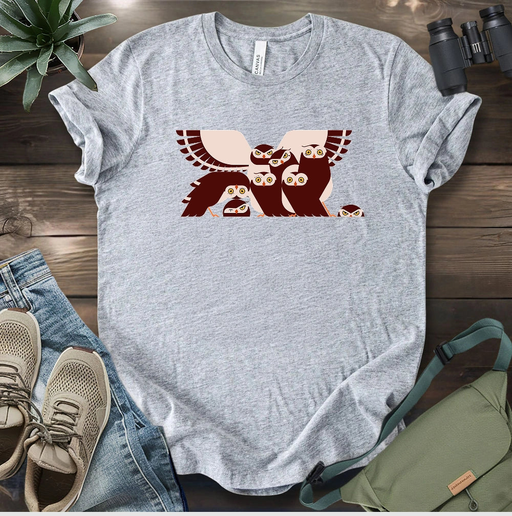 Owl Family T-shirt