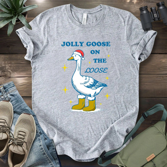 Silly Goose Christmas T-shirt