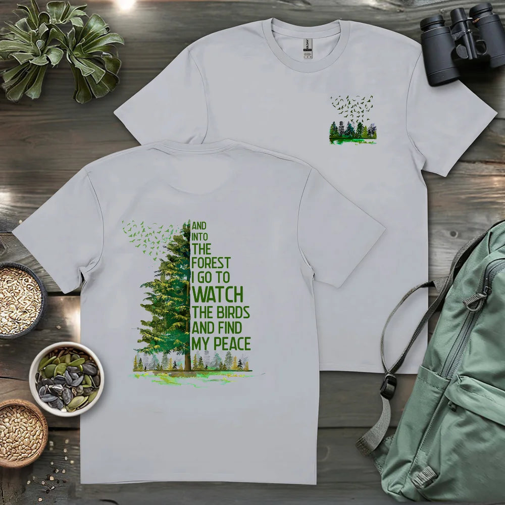 Birdwatching To Heal 2 Side T-shirt