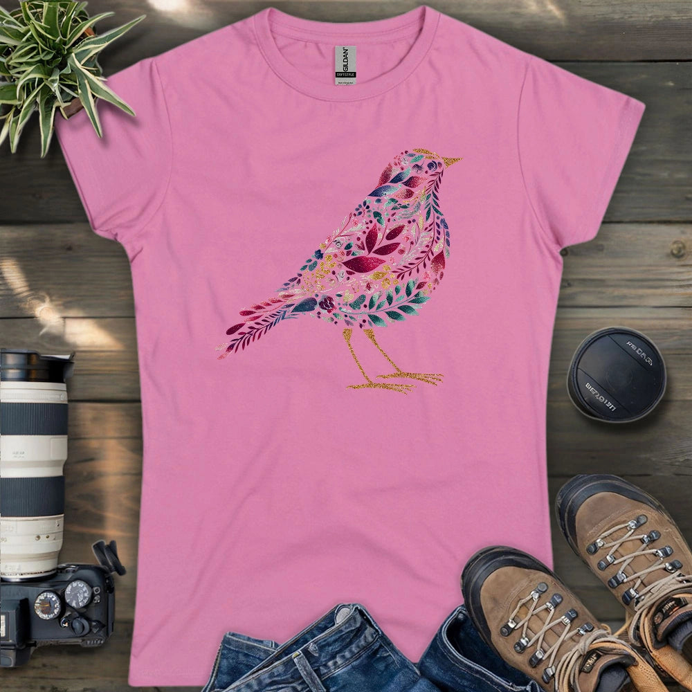 Bird Made By Leaves Women's T-shirt