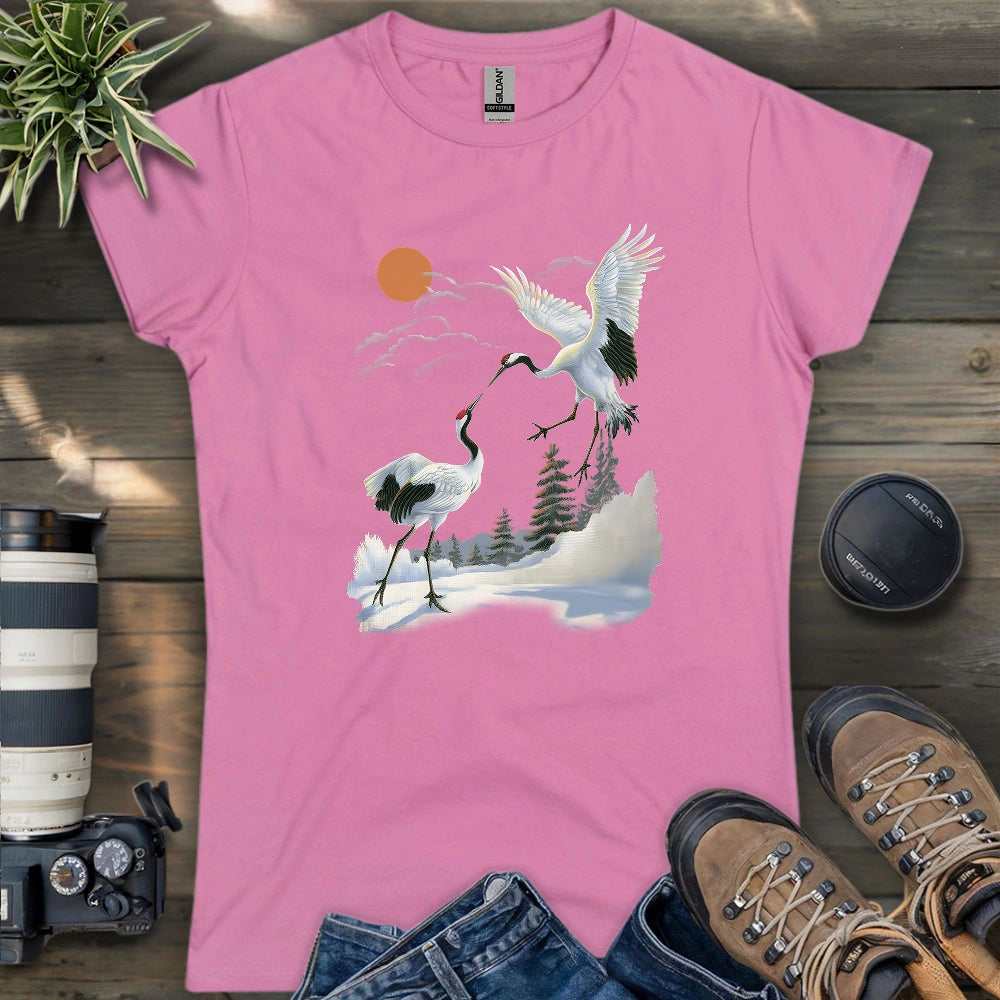 Dance of the Cranes Women's T-shirt
