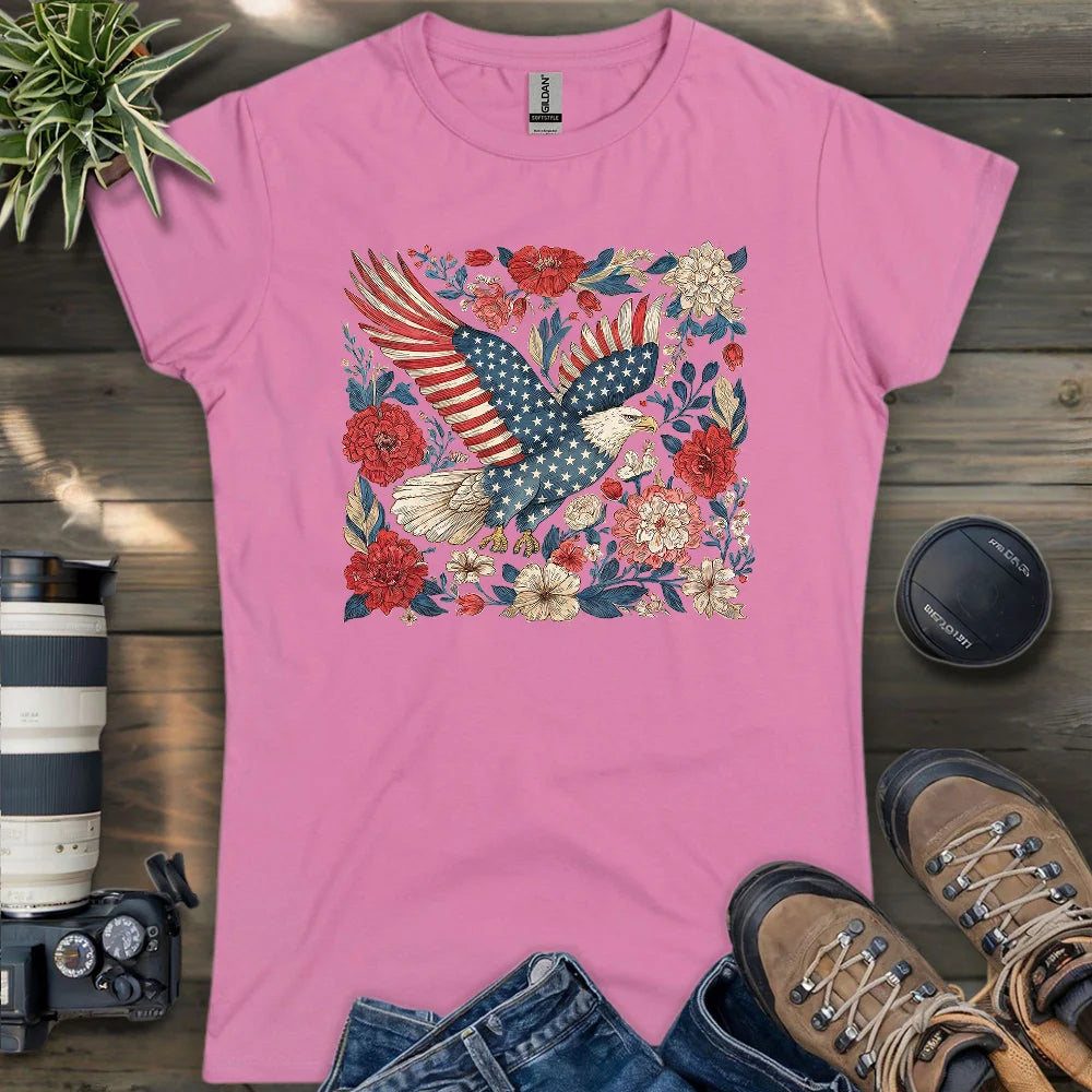 Eagle Of 4th Of July Women's T-shirt