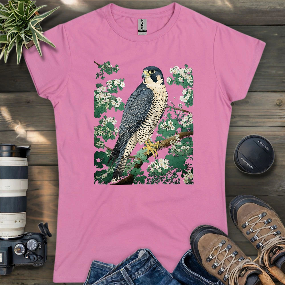 Falcon In Bloom Women's T-shirt