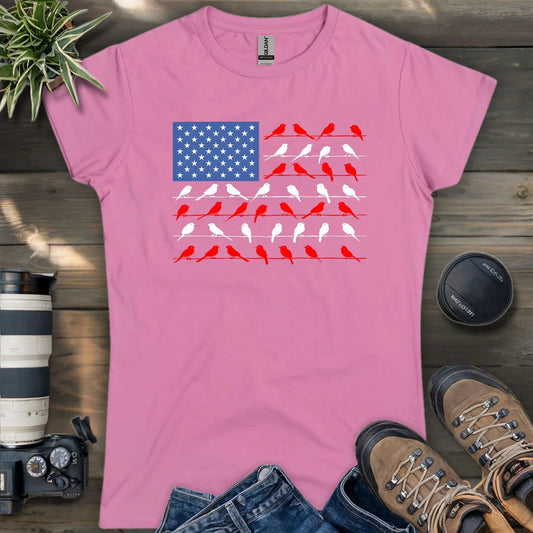 Feathered Flag Women's T-shirt