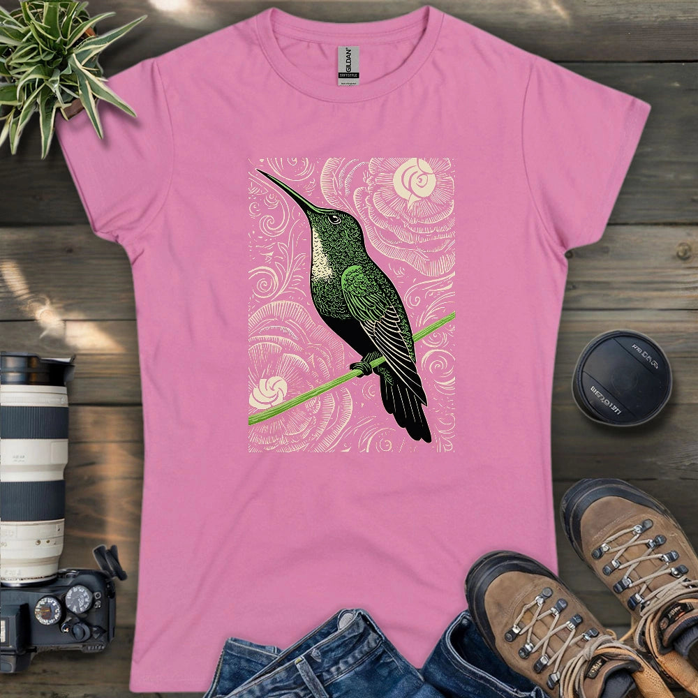 Green Hummingbird Women's T-shirt