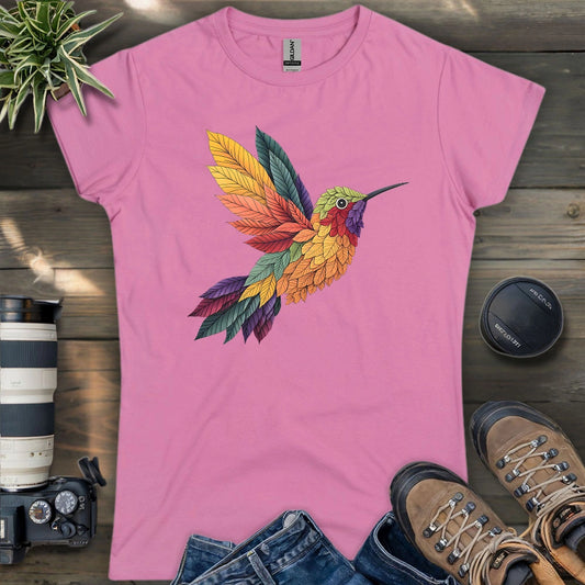 Hummingbird Made By Leaves Women's T-shirt