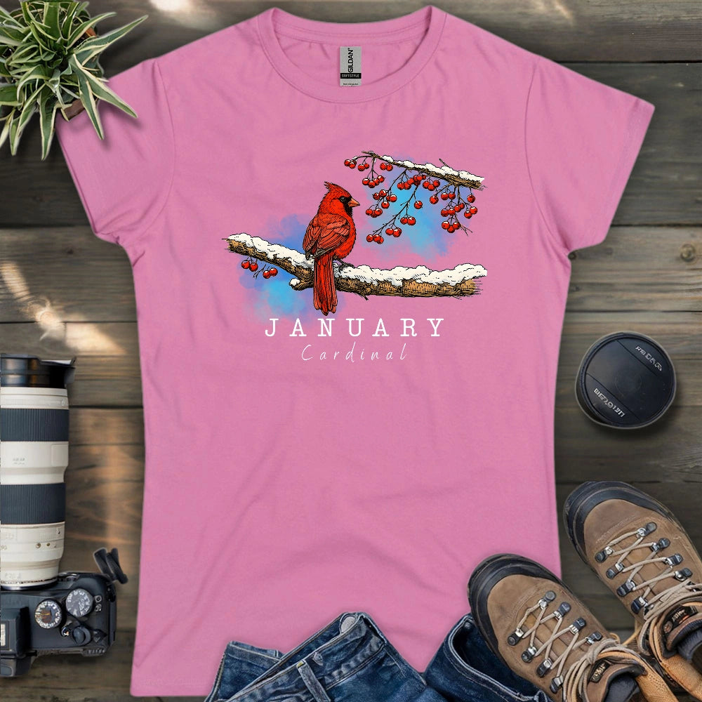 January Cardinal Women's T-shirt