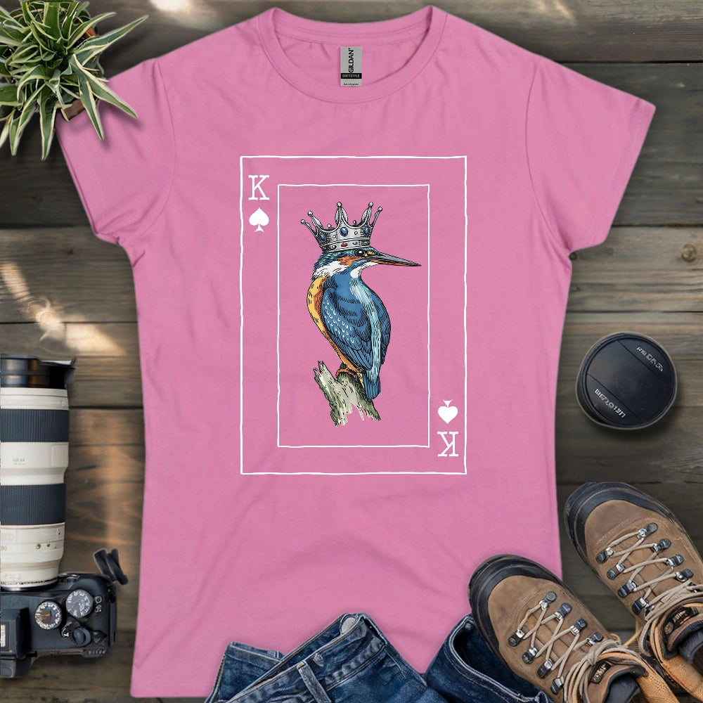 Kingfisher of Spades Women's T-shirt