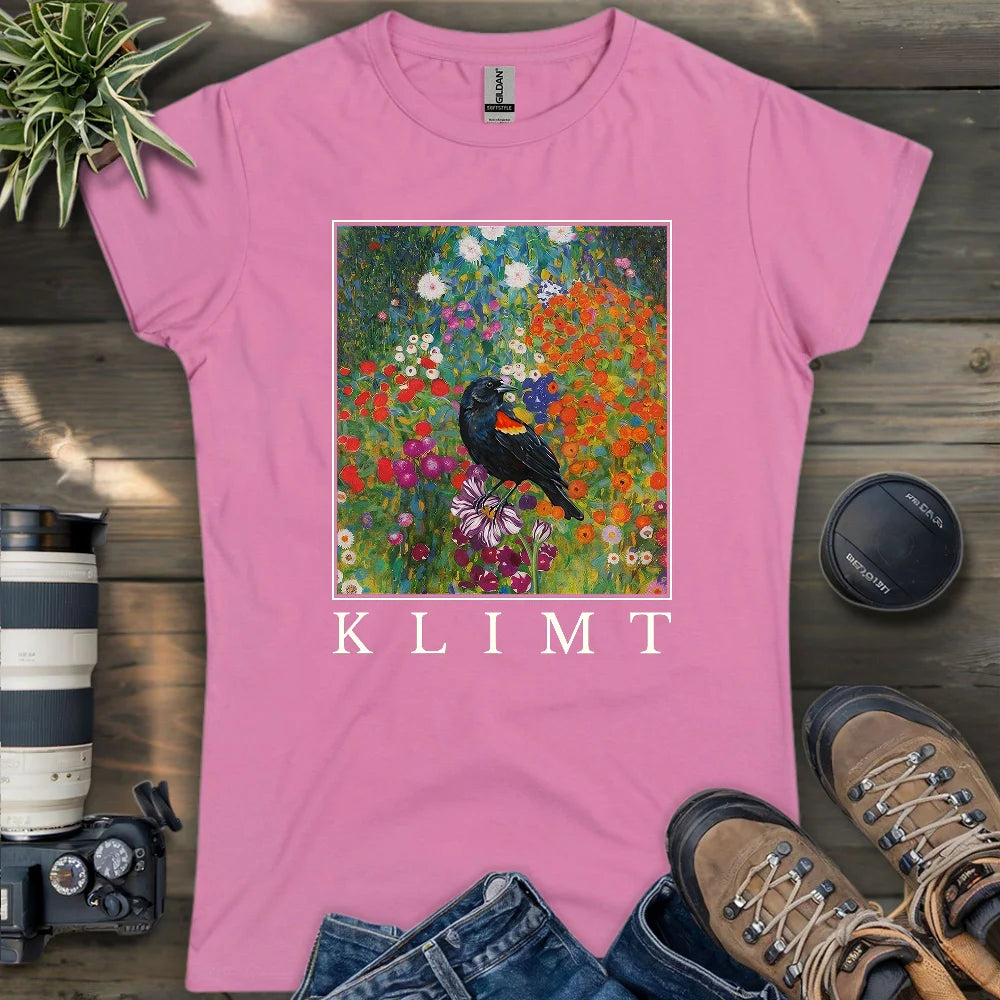 Klimt Blackbird Women's T-shirt