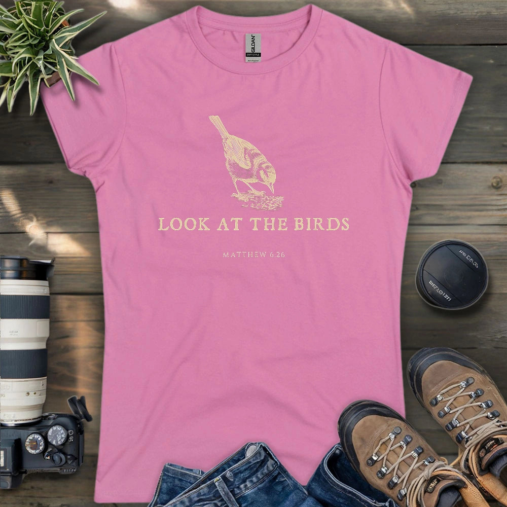 Look At The Birds Women's T-shirt