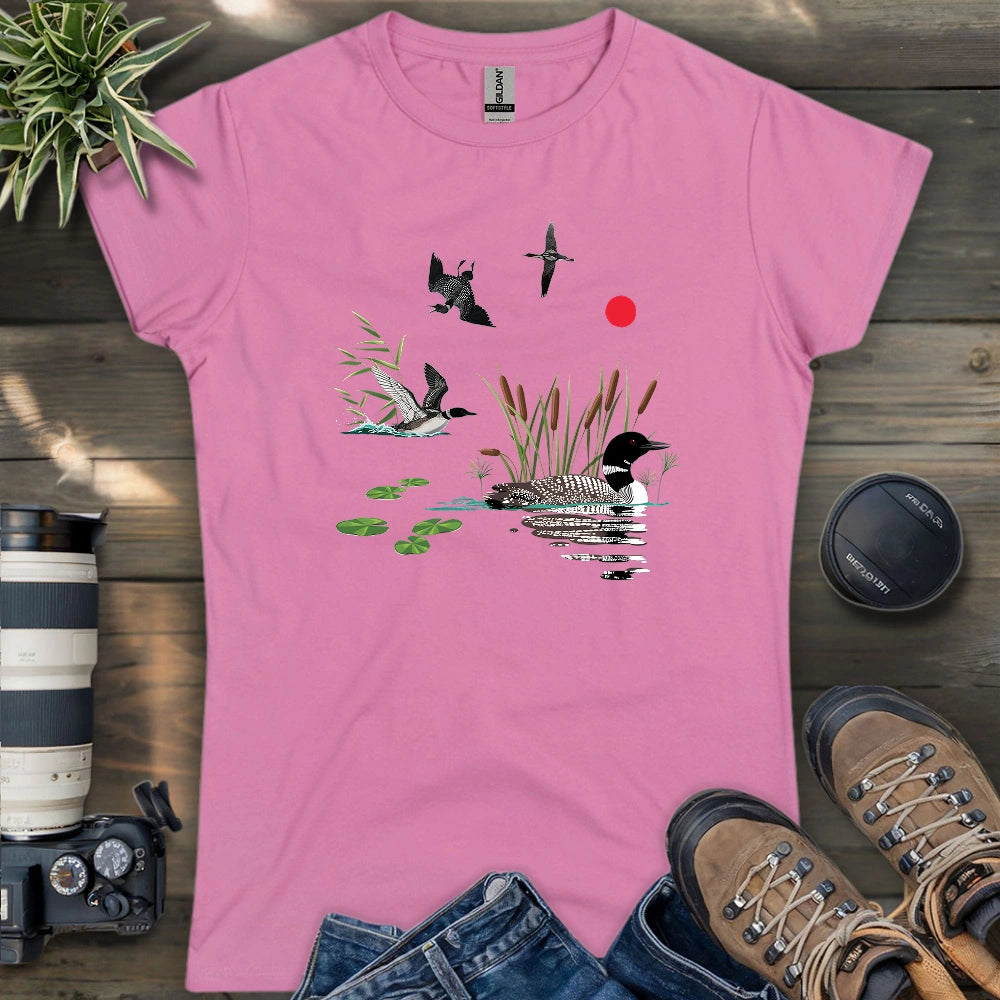 Loon Landing Women's T-shirt