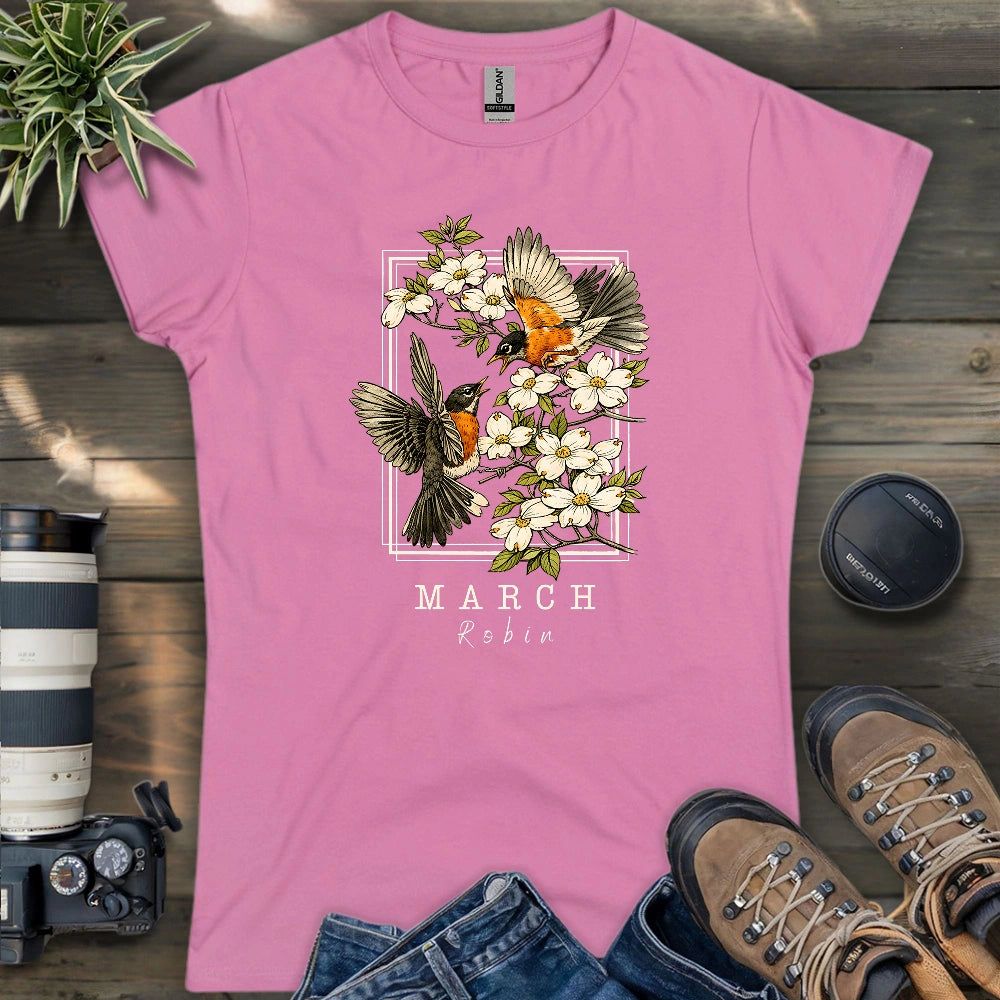March Robin Women's T-shirt