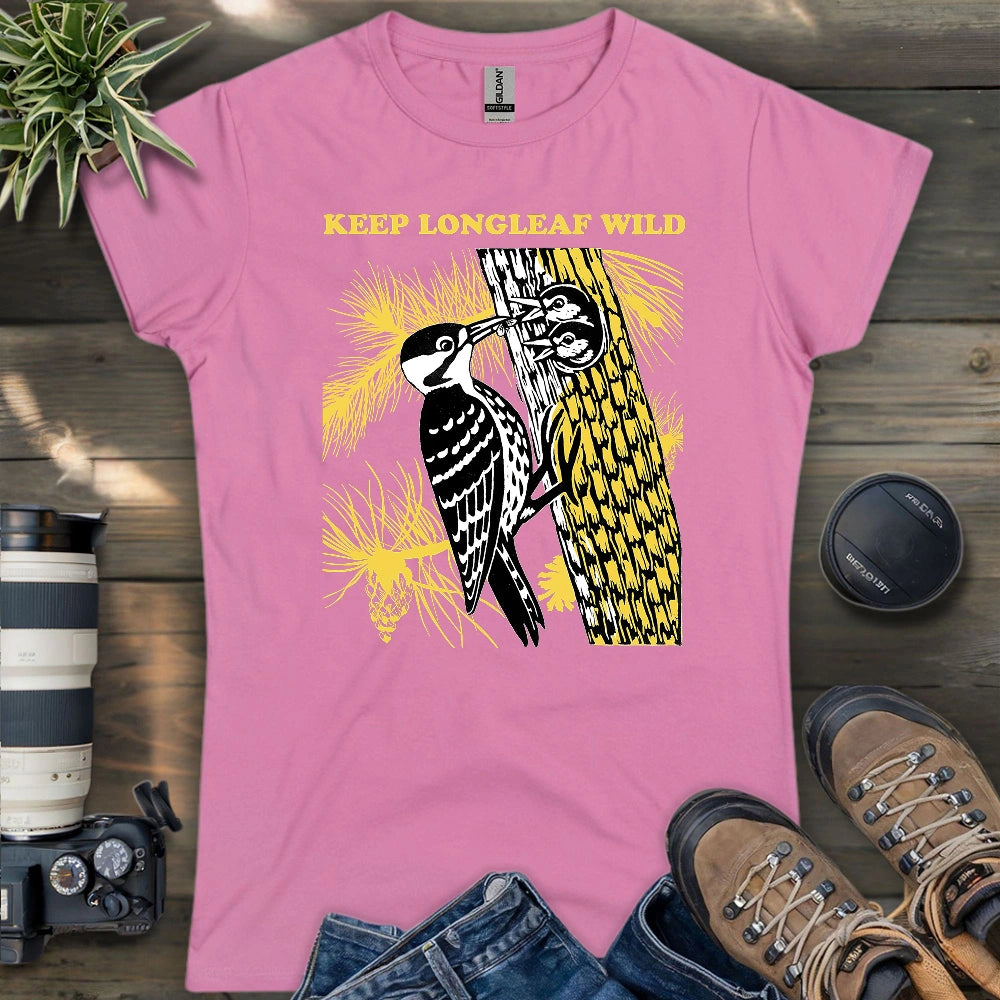 Protect Red-cocked Woodpecker Women's T-shirt