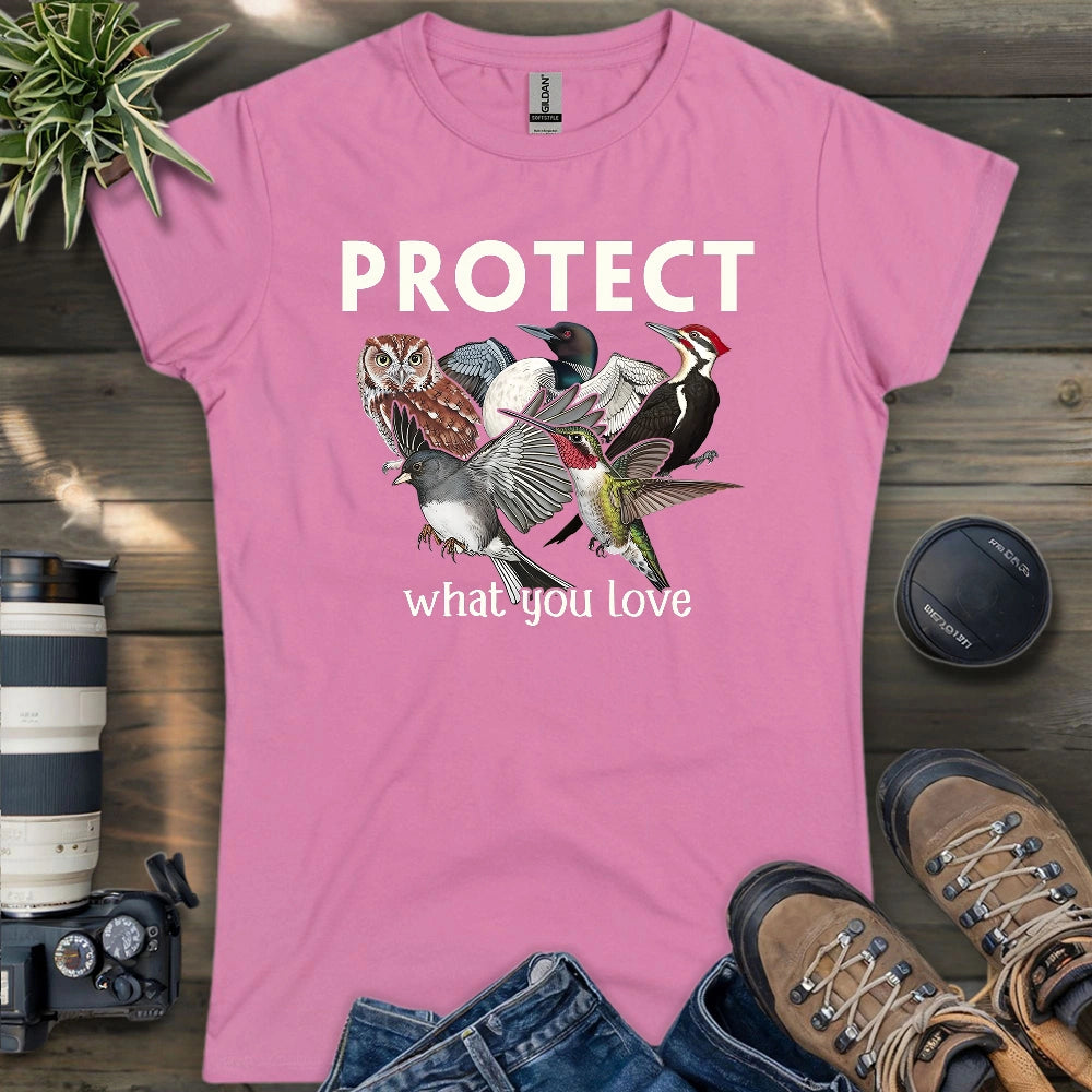 Protect The Birds Women's T-shirt