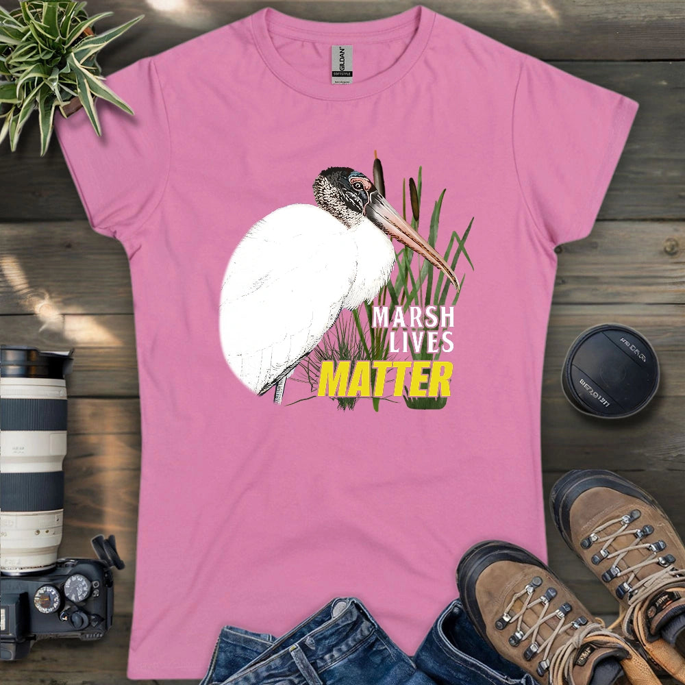 Protect Wood Stork Women's T-shirt