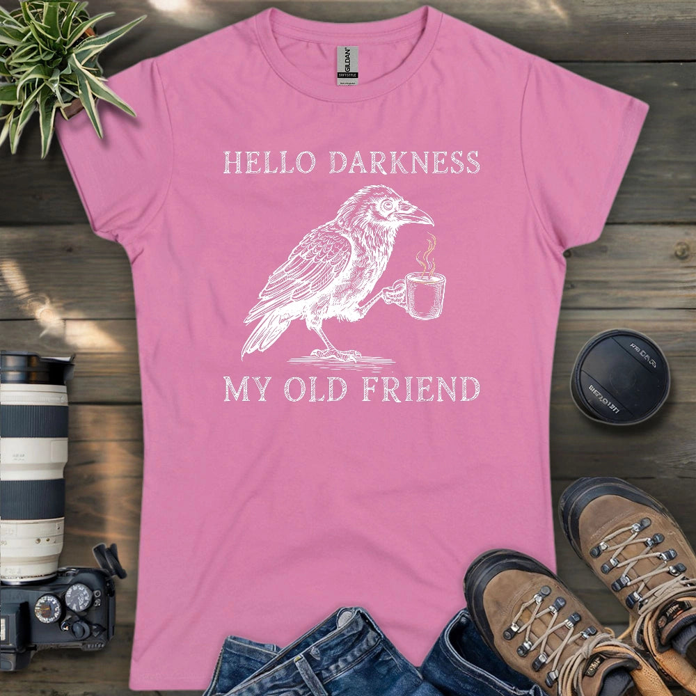 Raven Hello Darkness Women's T-shirt