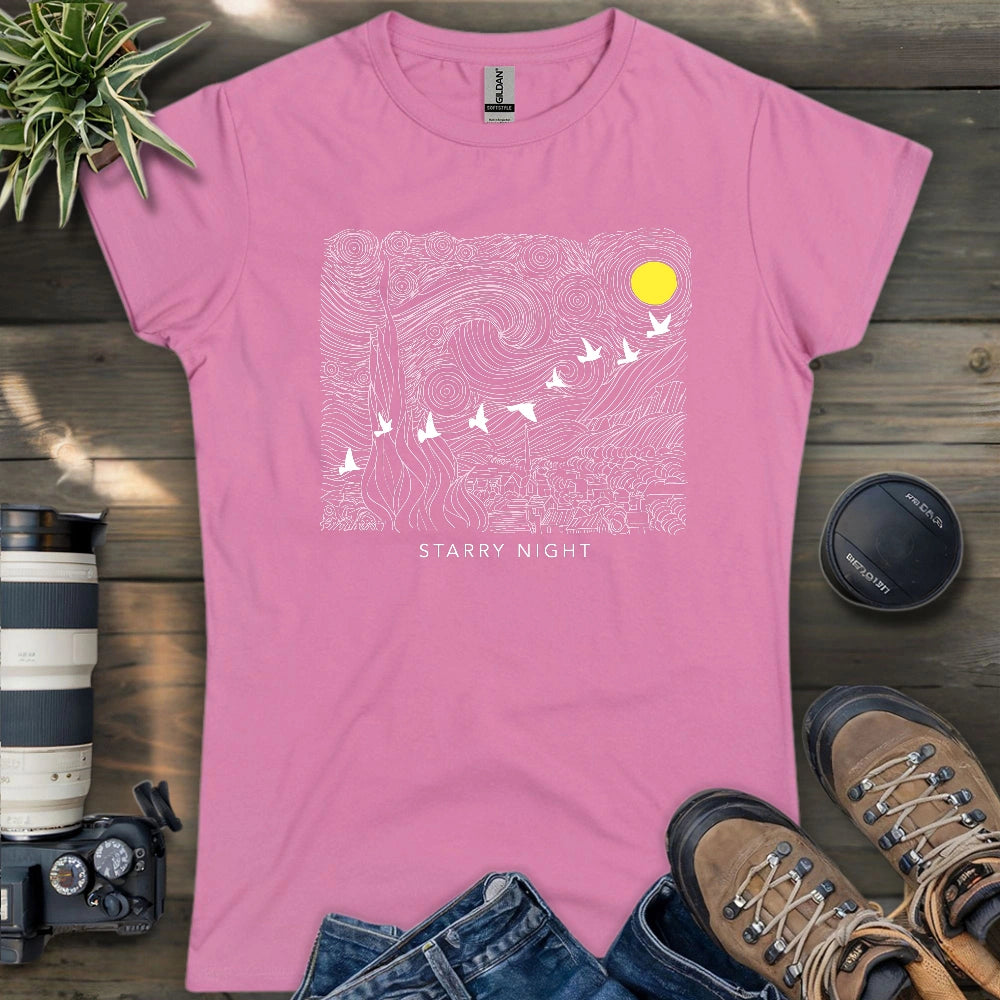 Starry Night Migration Women's T-shirt