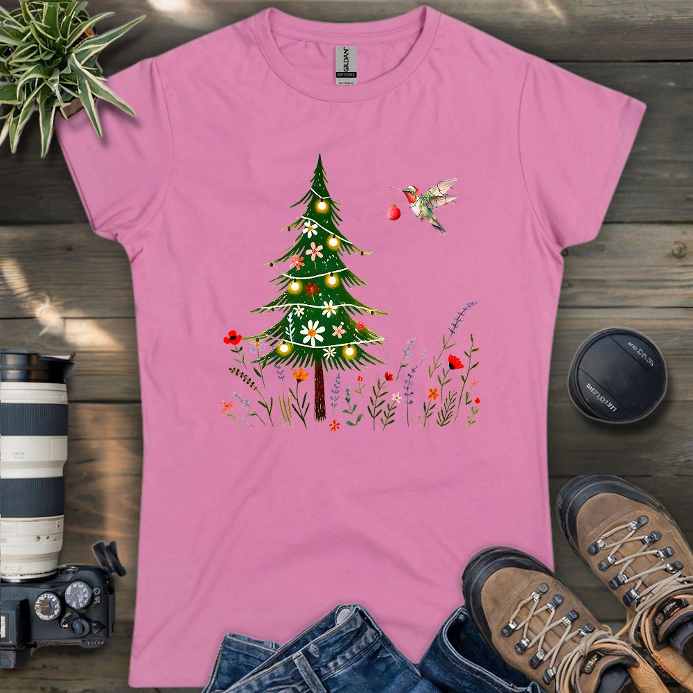 The Decorating Hummingbird Women's T-shirt