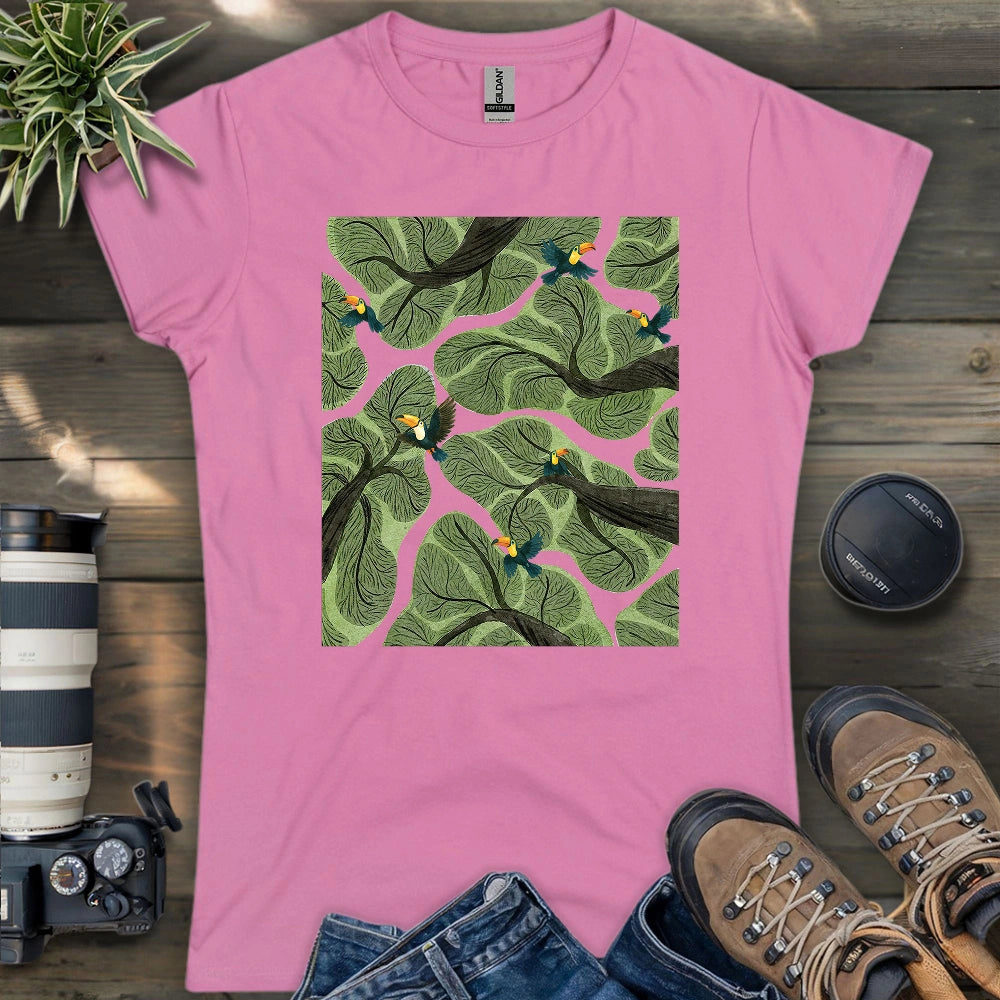 Toucan In Jungle Women's T-shirt