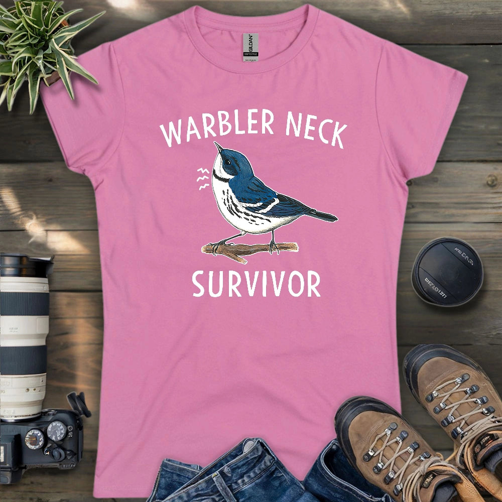 Warbler Neck Survivor Women's T-shirt