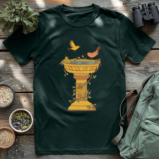 Bird Bath Bliss T-shirt