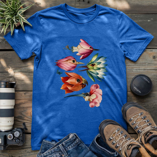 Bird Flowers T-shirt