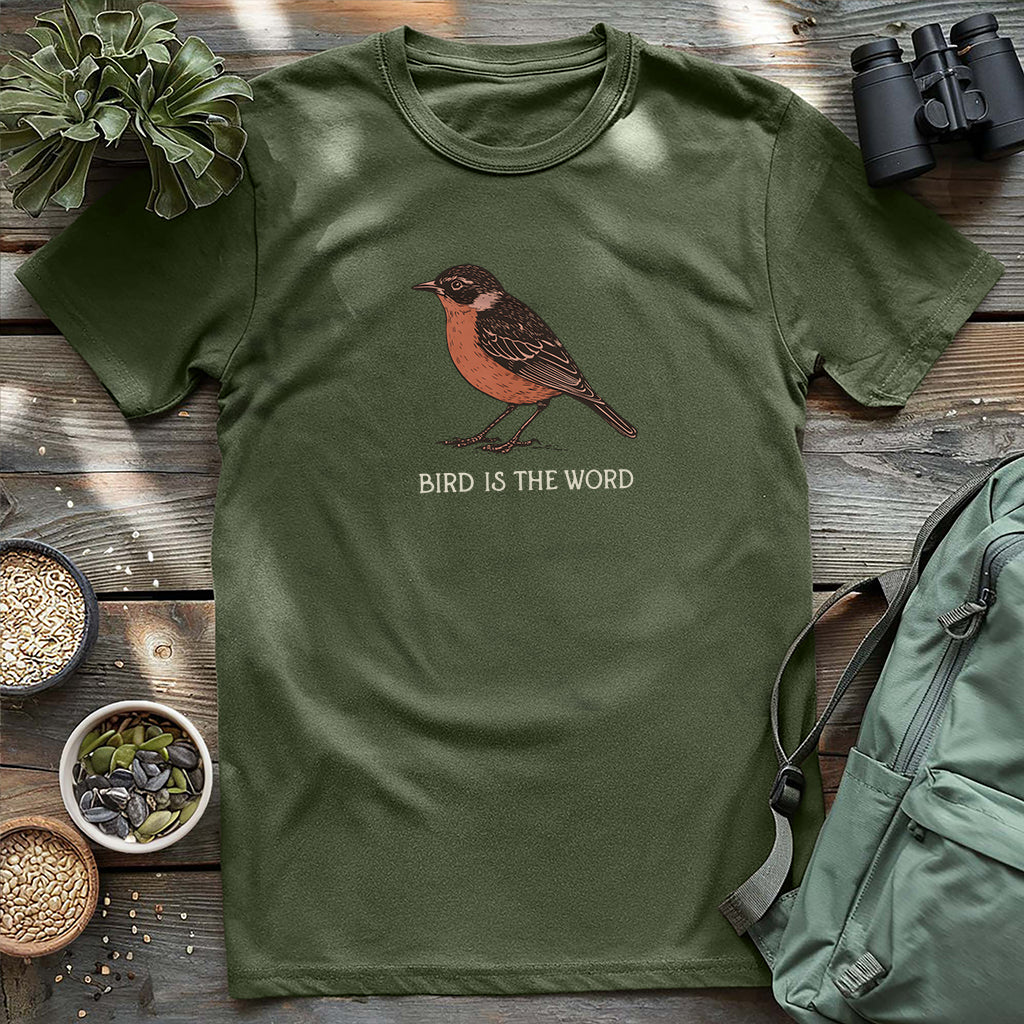 Bird Is The Word T-shirt