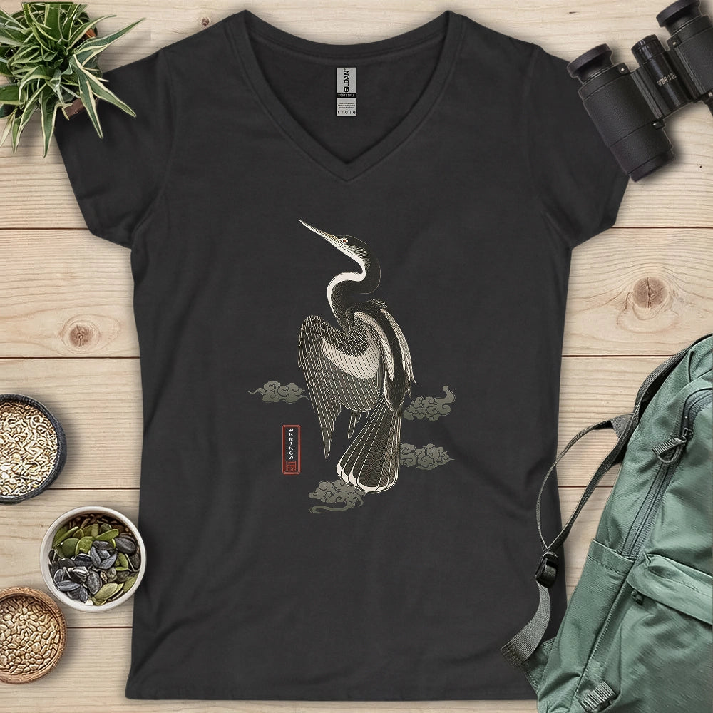 Anhinga Grace Lady V-neck