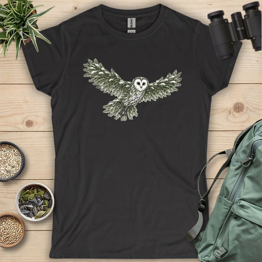 Barn Owl FLying Women's T-shirt