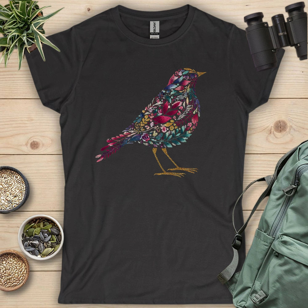 Bird Made By Leaves Women's T-shirt